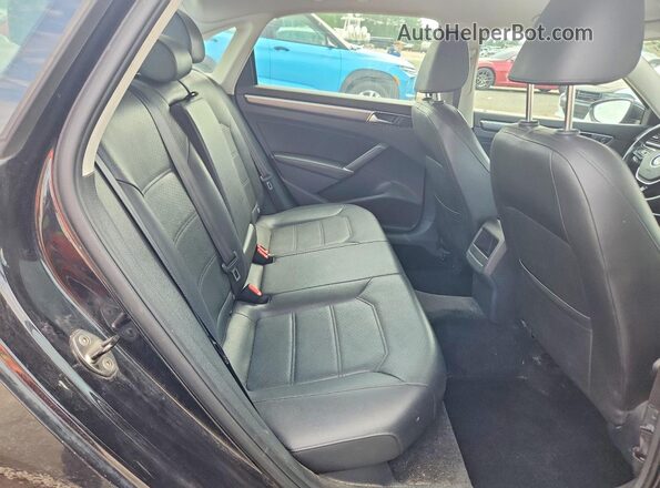 1VWDT7A38HC031725 2017 VOLKSWAGEN PASSAT Black Հետևի նստատեղերի տեսք