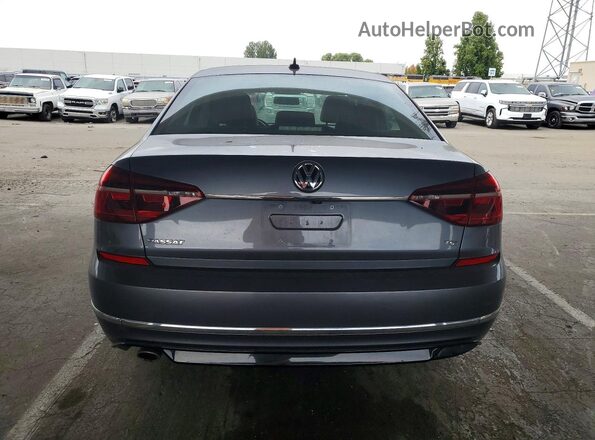 1VWDT7A38HC036102 2017 VOLKSWAGEN PASSAT Gray უკანა ხედი