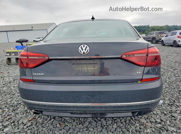 1VWDT7A38HC058357 2017 VOLKSWAGEN PASSAT Серый Вид сзади