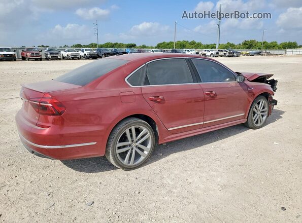 1VWDT7A38HC060593 2017 VOLKSWAGEN PASSAT Burgundy Trasero derecho