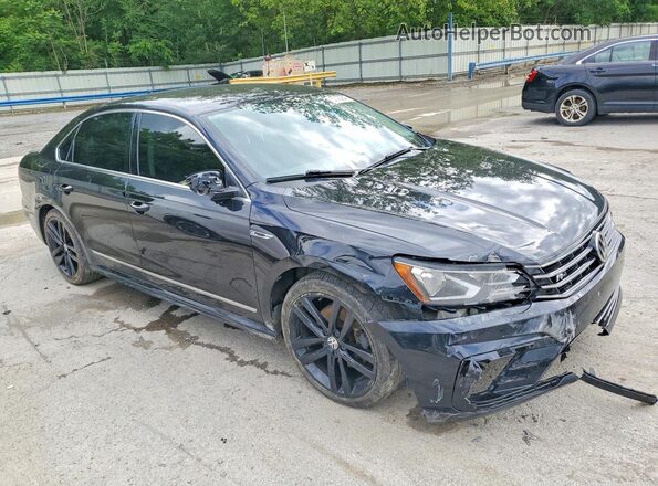 1VWDT7A39HC085180 2017 VOLKSWAGEN PASSAT Black Delantero derecho