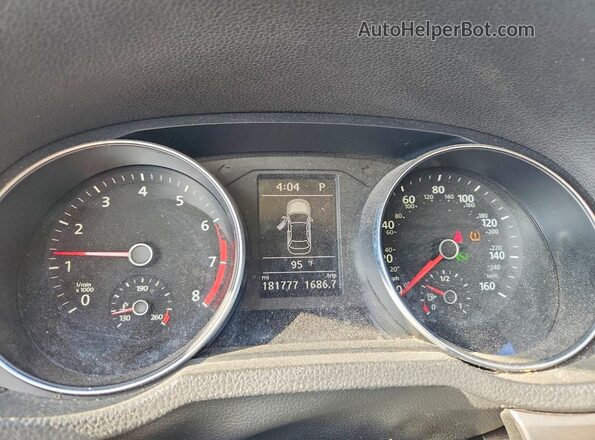 1VWDT7A3XHC008947 2017 VOLKSWAGEN PASSAT White Вид щитка приладів