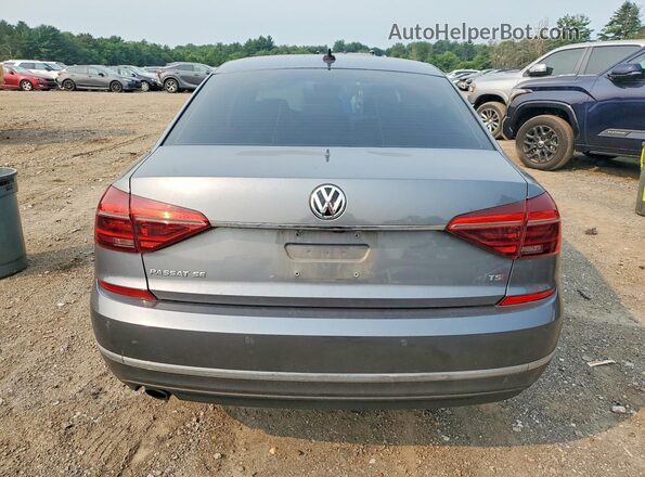 1VWGT7A35HC081267 2017 VOLKSWAGEN PASSAT Silver Widok z tyłu