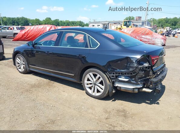 1VWGT7A37HC079990 2017 VOLKSWAGEN PASSAT Black Tył lewy