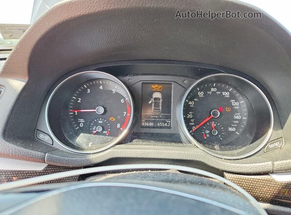 1VWJM7A30JC036939 2018 VOLKSWAGEN PASSAT Gray Vista del cuadro de instrumentos