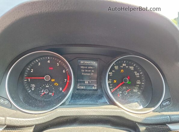 1VWJM7A36JC033513 2018 VOLKSWAGEN PASSAT Black Սարքավորումների վահանակի տեսք