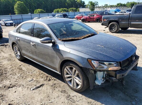 1VWLA7A31KC003550 2019 VOLKSWAGEN PASSAT Charcoal Delantero derecho