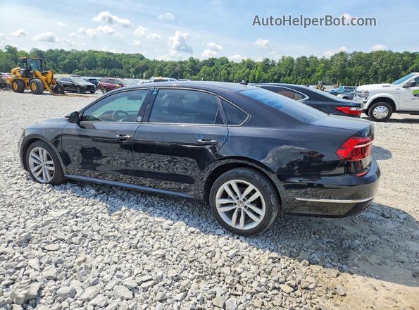 1VWLA7A31KC008781 2019 VOLKSWAGEN PASSAT Black Հետևի ձախ