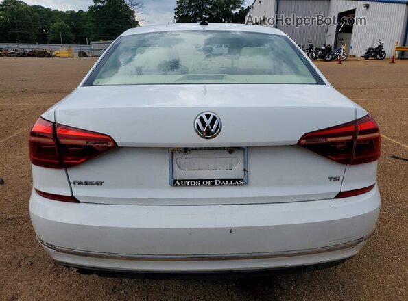 1VWLA7A32KC008076 2019 VOLKSWAGEN PASSAT White Vista trasera