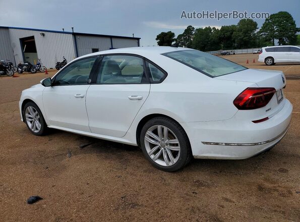 1VWLA7A32KC008076 2019 VOLKSWAGEN PASSAT White Trasero izquierdo