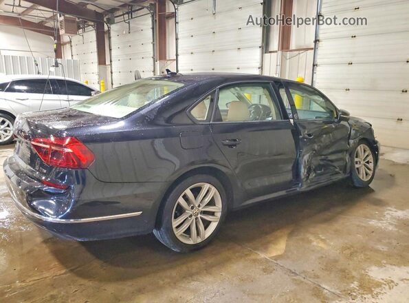1VWLA7A34KC007978 2019 VOLKSWAGEN PASSAT Blue Задня права чверть