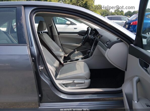 1VWLA7A35KC005155 2019 VOLKSWAGEN PASSAT Gray Vista interior delantera