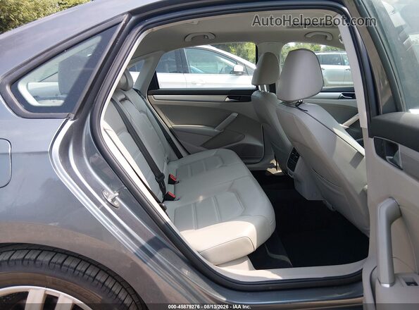 1VWLA7A35KC005155 2019 VOLKSWAGEN PASSAT Gray Vista de la etiqueta del VIN