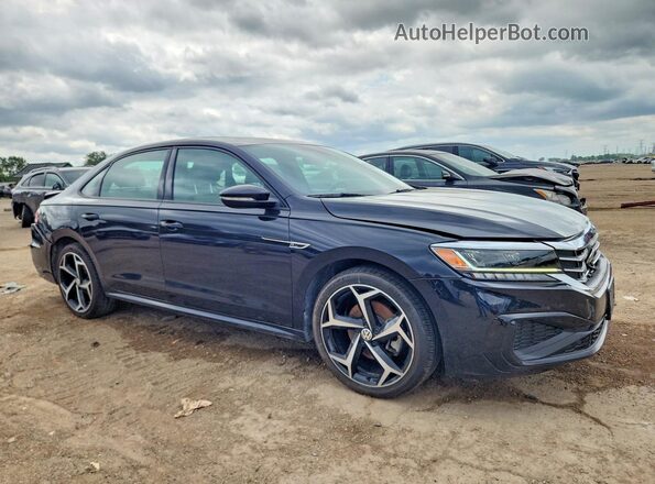 1VWMA7A35MC000951 2021 VOLKSWAGEN PASSAT Черный Передняя правая четверть