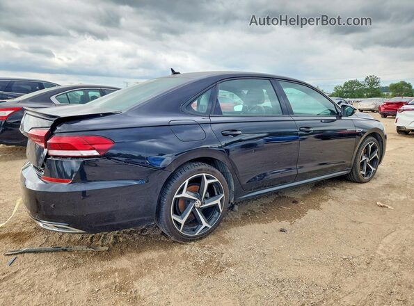 1VWMA7A35MC000951 2021 VOLKSWAGEN PASSAT Черный Задняя правая четверть