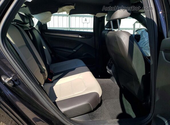 1VWMA7A38MC008946 2021 VOLKSWAGEN PASSAT Black Vista de los asientos traseros