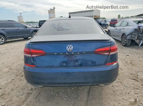 1VWMA7A39LC008405 2020 VOLKSWAGEN PASSAT Синий Вид сзади