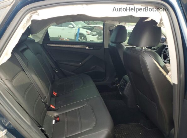 1VWMA7A39LC008405 2020 VOLKSWAGEN PASSAT Синий Вид задних сидений