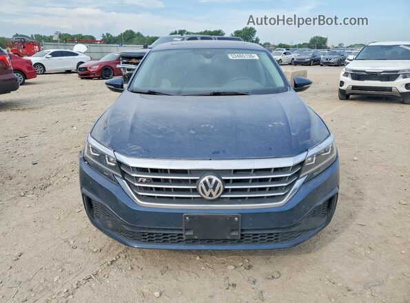 1VWMA7A39LC008405 2020 VOLKSWAGEN PASSAT Синий Вид спереди