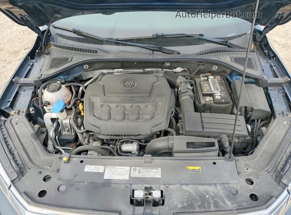 1VWMA7A39LC008405 2020 VOLKSWAGEN PASSAT Синий Вид задней части салона