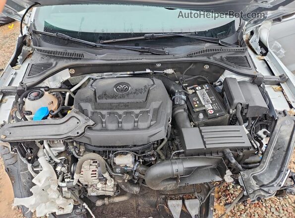 1VWMA7A39MC010737 2021 VOLKSWAGEN PASSAT Silver Widok wnętrza z tyłu