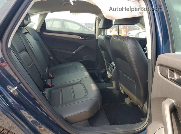 1VWSA7A31LC021897 2020 VOLKSWAGEN PASSAT Blue Widok tylnych siedzeń