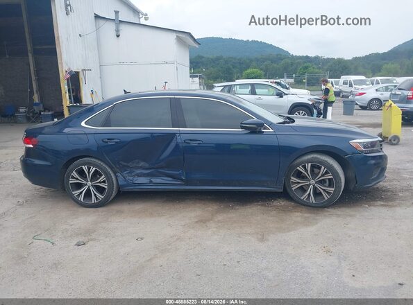 1VWSA7A31MC013672 2021 VOLKSWAGEN PASSAT Blue Դիմացի տեսք