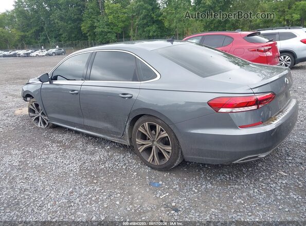 1VWSA7A31MC017222 2021 VOLKSWAGEN PASSAT Серый Задняя левая четверть