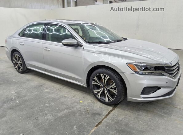 1VWSA7A33MC008280 2021 VOLKSWAGEN PASSAT Silver Delantero derecho