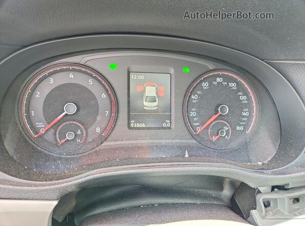 1VWSA7A34MC002861 2021 VOLKSWAGEN PASSAT Blue Vista del cuadro de instrumentos