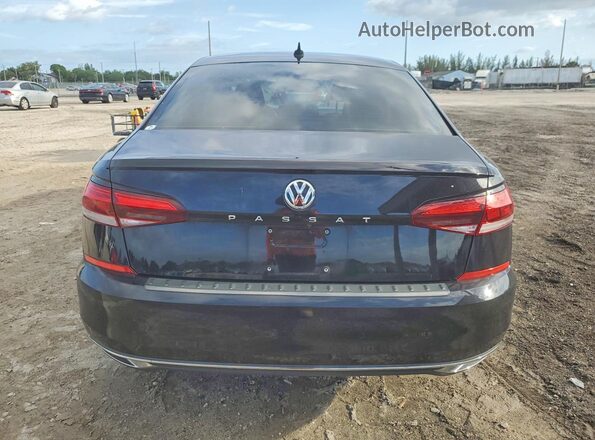 1VWSA7A34MC005789 2021 VOLKSWAGEN PASSAT Black Widok z tyłu