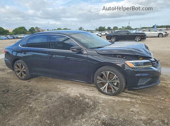 1VWSA7A34MC005789 2021 VOLKSWAGEN PASSAT Black Przód prawy