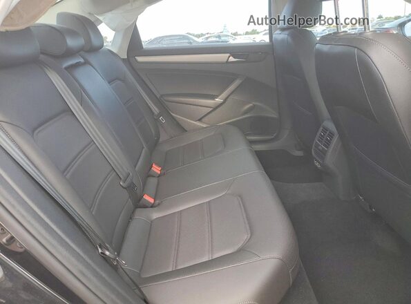 1VWSA7A34MC005789 2021 VOLKSWAGEN PASSAT Black Widok tylnych siedzeń