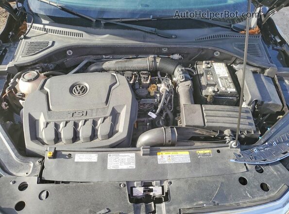1VWSA7A34MC005789 2021 VOLKSWAGEN PASSAT Black Widok wnętrza z tyłu