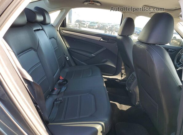 1VWSA7A36MC012159 2021 VOLKSWAGEN PASSAT Gray Հետևի նստատեղերի տեսք
