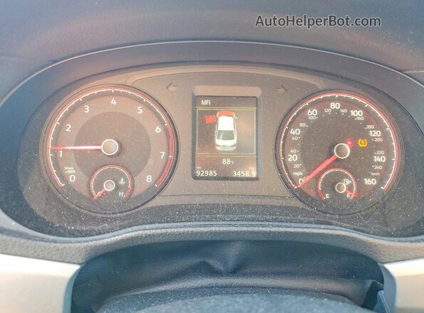 1VWSA7A36MC012159 2021 VOLKSWAGEN PASSAT Gray Սարքավորումների վահանակի տեսք