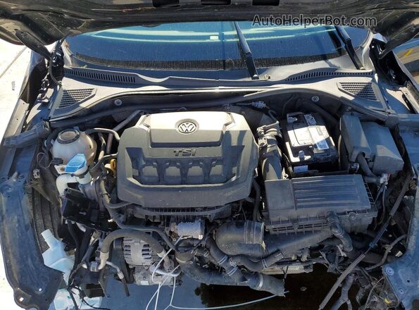 1VWSA7A37LC016428 2020 VOLKSWAGEN PASSAT Black უკანა სალონის ხედი