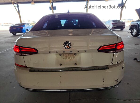 1VWSA7A37MC013899 2021 VOLKSWAGEN PASSAT White Widok z tyłu