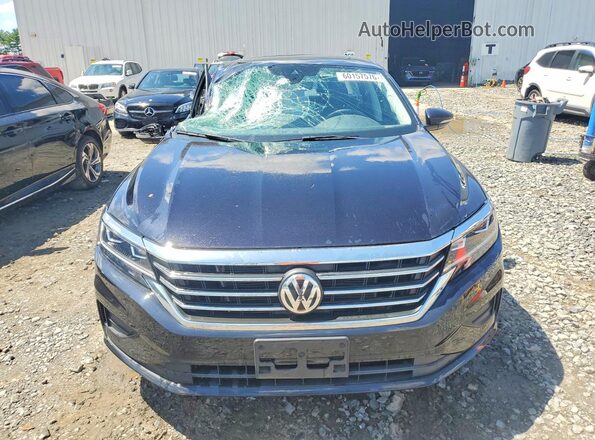 1VWSA7A37MC014308 2021 VOLKSWAGEN PASSAT Black Դիմացի տեսք