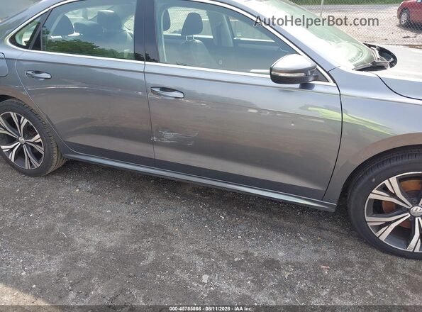 1VWSA7A38MC016858 2021 VOLKSWAGEN PASSAT Gray Widok z przodu