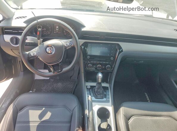 1VWSA7A39MC010079 2021 VOLKSWAGEN PASSAT Black Առջևի վահանակի տեսք