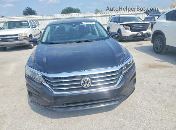 1VWSA7A39MC010079 2021 VOLKSWAGEN PASSAT Black Դիմացի տեսք