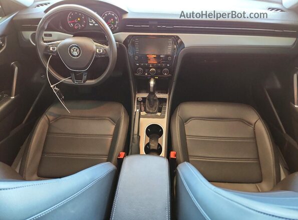 1VWSA7A39NC009113 2022 VOLKSWAGEN PASSAT Черный Вид панели приборов