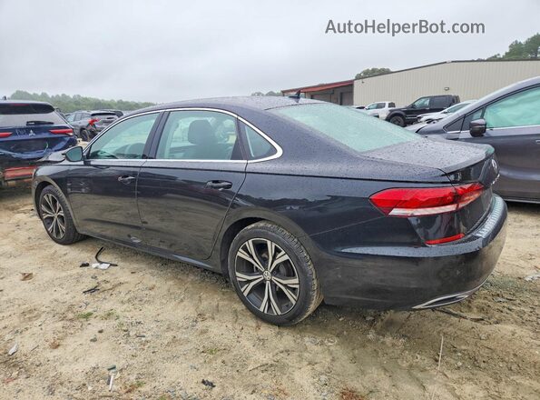 1VWSA7A3XMC015548 2021 VOLKSWAGEN PASSAT Черный Задняя левая четверть