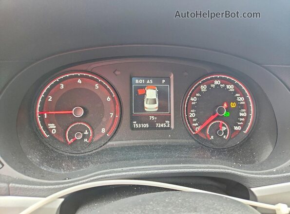 1VWSA7A3XMC015548 2021 VOLKSWAGEN PASSAT Черный Вид щитка приборов