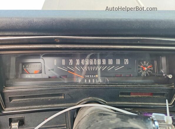 1Y17H4W119003 1974 CHEVROLET NOVA Двухцветный Вид щитка приборов