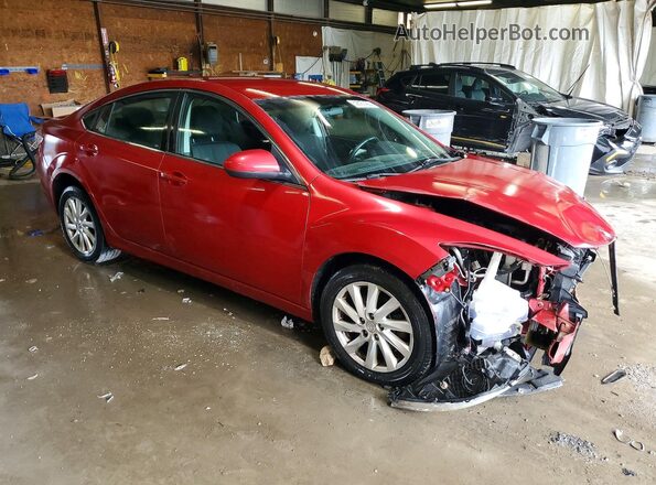 1YVHZ8DHXC5M43880 2012 MAZDA 6 Red Передня права чверть