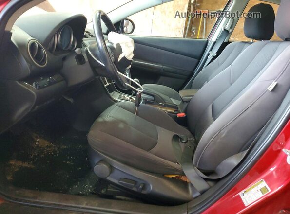 1YVHZ8DHXC5M43880 2012 MAZDA 6 Red Вид салону спереду