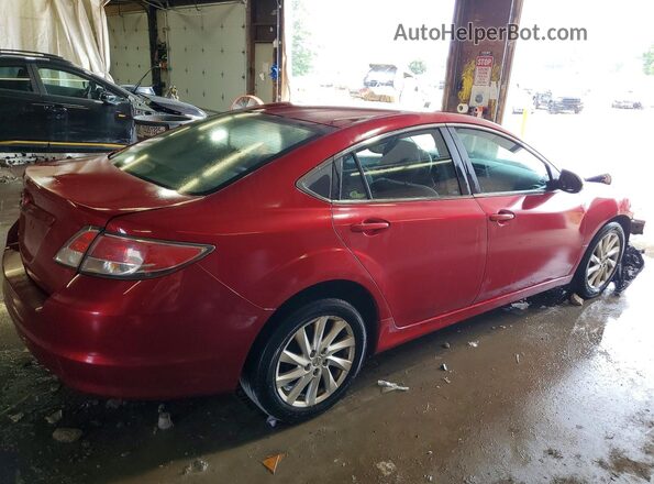 1YVHZ8DHXC5M43880 2012 MAZDA 6 Red Задня права чверть