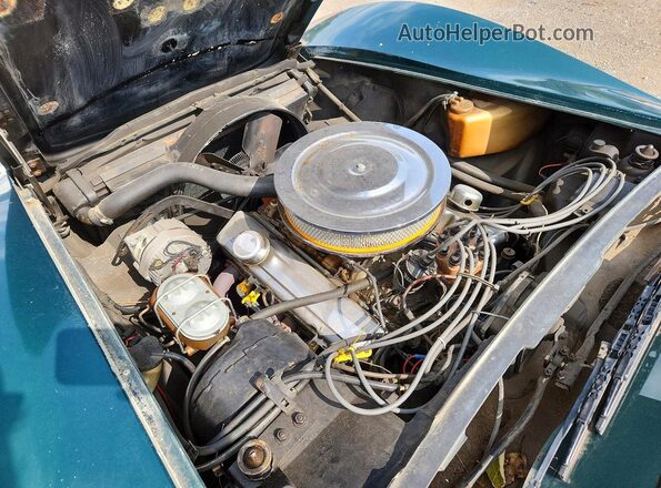 1Z37J3S401539 1973 CHEVROLET CORVETTE Зеленый Вид задней части салона
